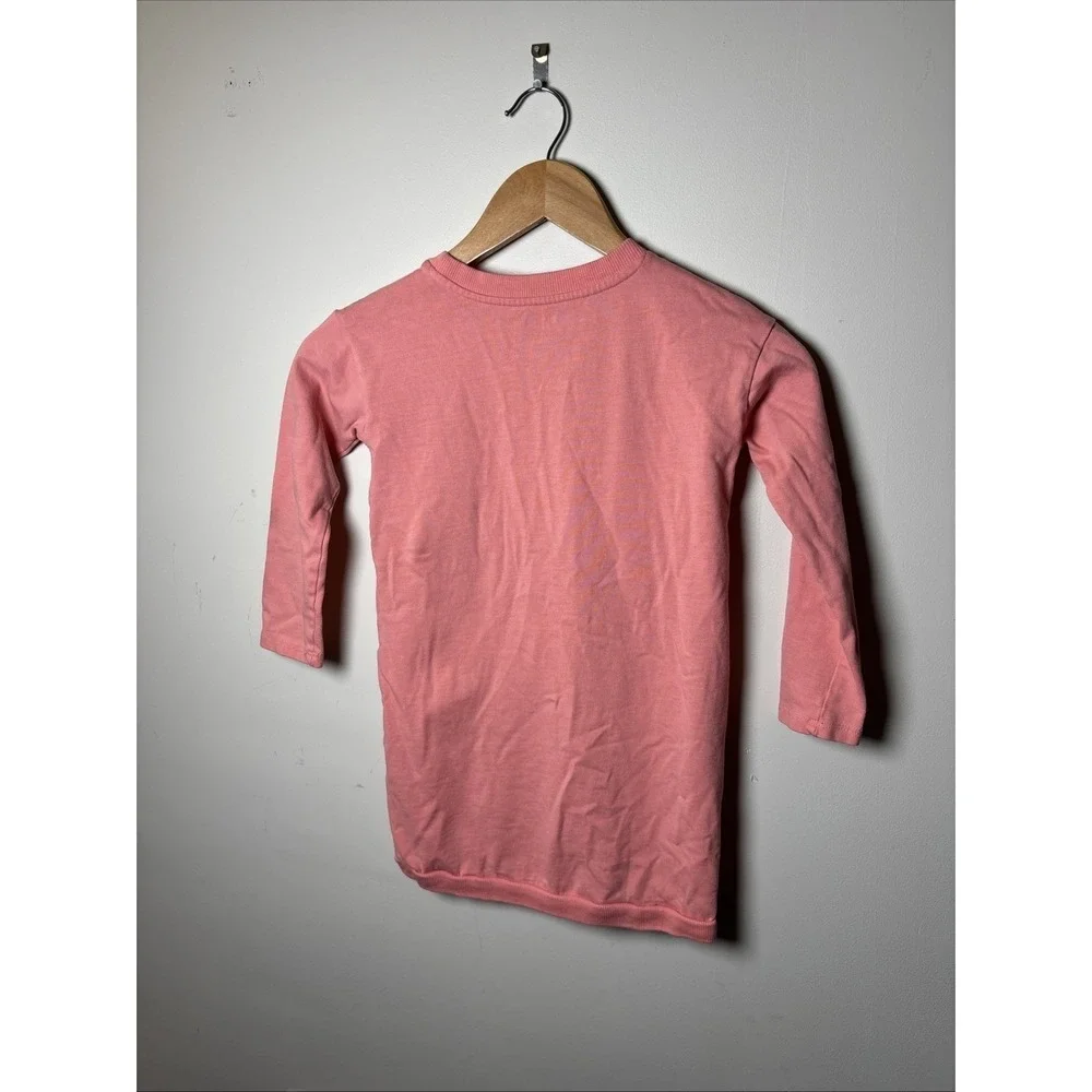 Gymboree Girls‎ Pink Sparkle Quilted Ice Skater Dress Long Sleeve Size 5-6